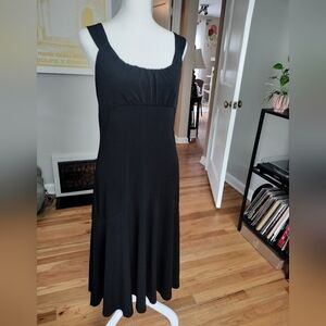 Michael Kors Elegant Little Black Sleeveless Dress